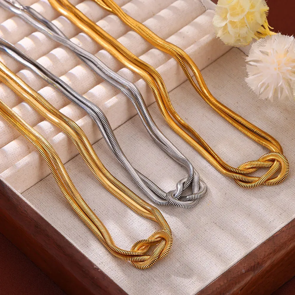 Titanium Steel Knot Necklace sold by Gigi Laurent