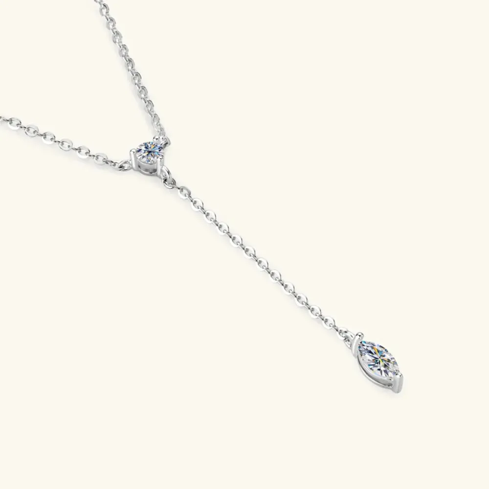 Moissanite 925 Sterling Silver Necklace sold by Gigi Laurent product image thumbnail 5