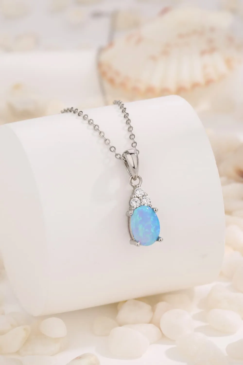 Find Your Center Opal Pendant Necklace sold by Gigi Laurent