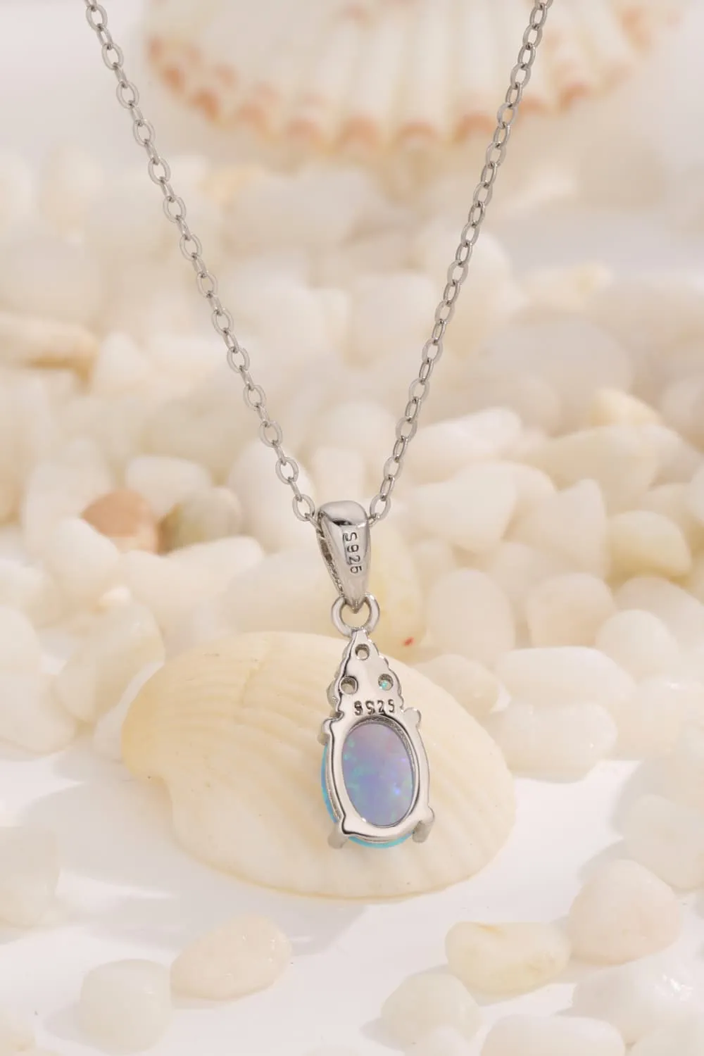 Find Your Center Opal Pendant Necklace sold by Gigi Laurent product image thumbnail 3