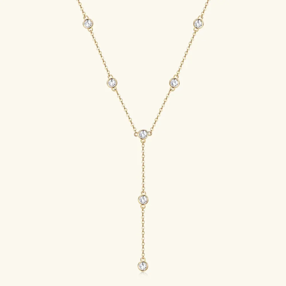 1.1 Carat Moissanite 925 Sterling Silver Necklace sold by Gigi Laurent product image thumbnail 2