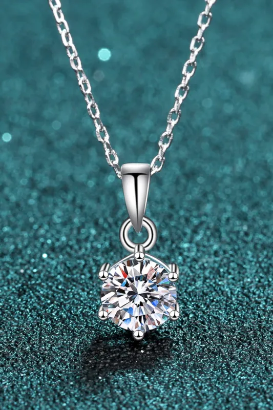 Adored Get What You Need Moissanite Pendant Necklace sold by Gigi Laurent