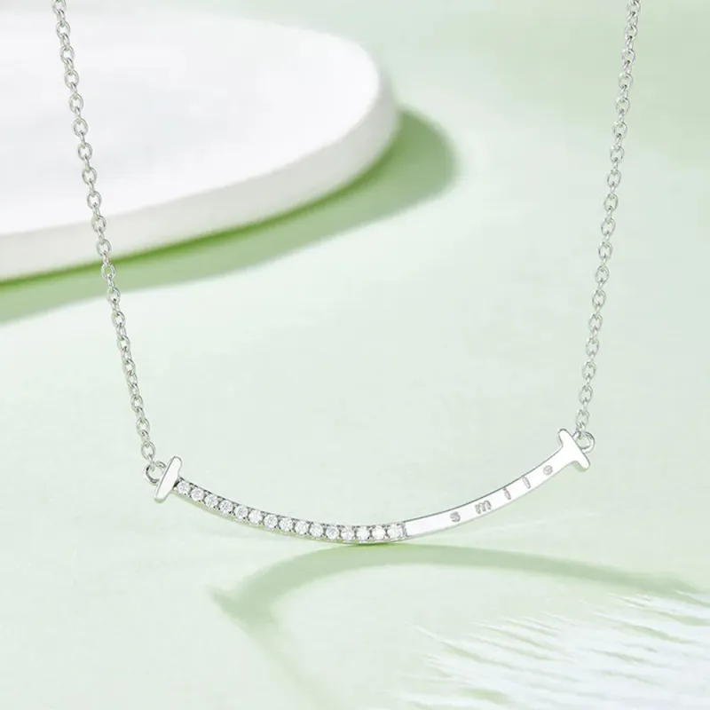 Moissanite 925 Sterling Silver Necklace sold by Gigi Laurent