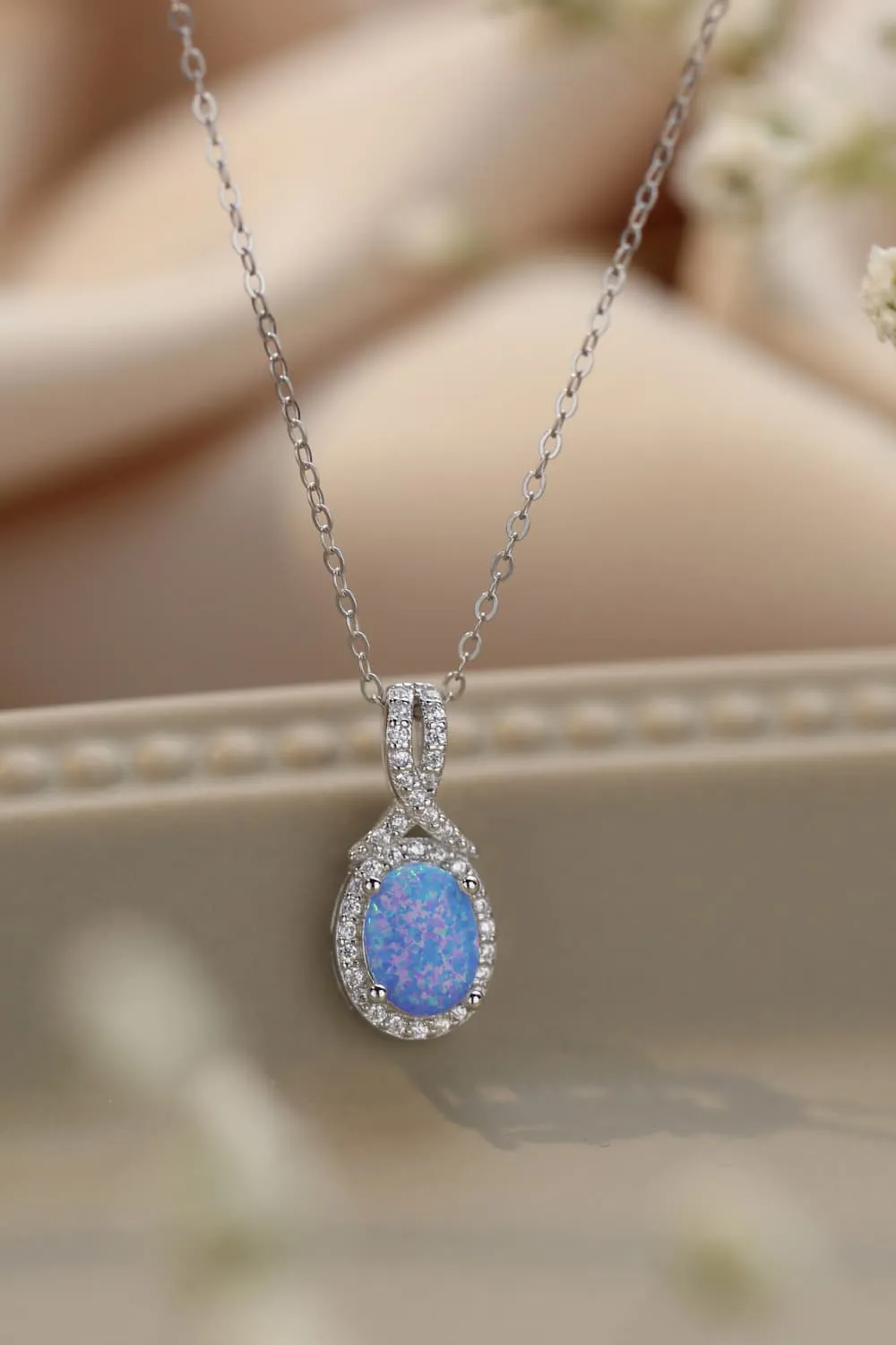 Feeling My Best Opal Pendant Necklace sold by Gigi Laurent