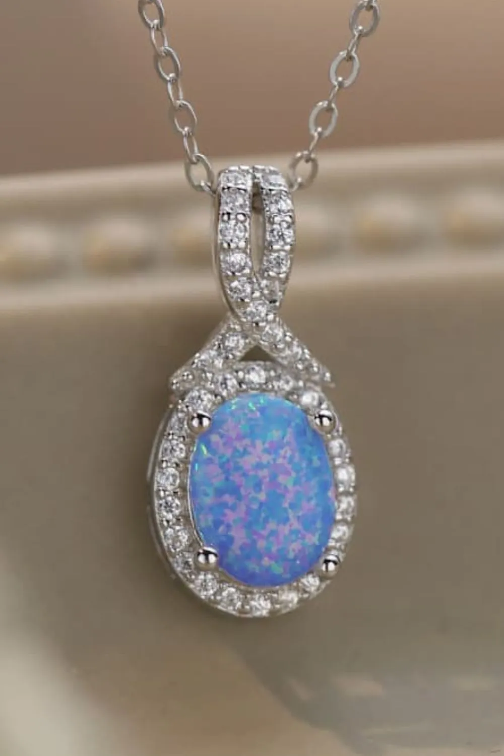 Feeling My Best Opal Pendant Necklace sold by Gigi Laurent product image thumbnail 2