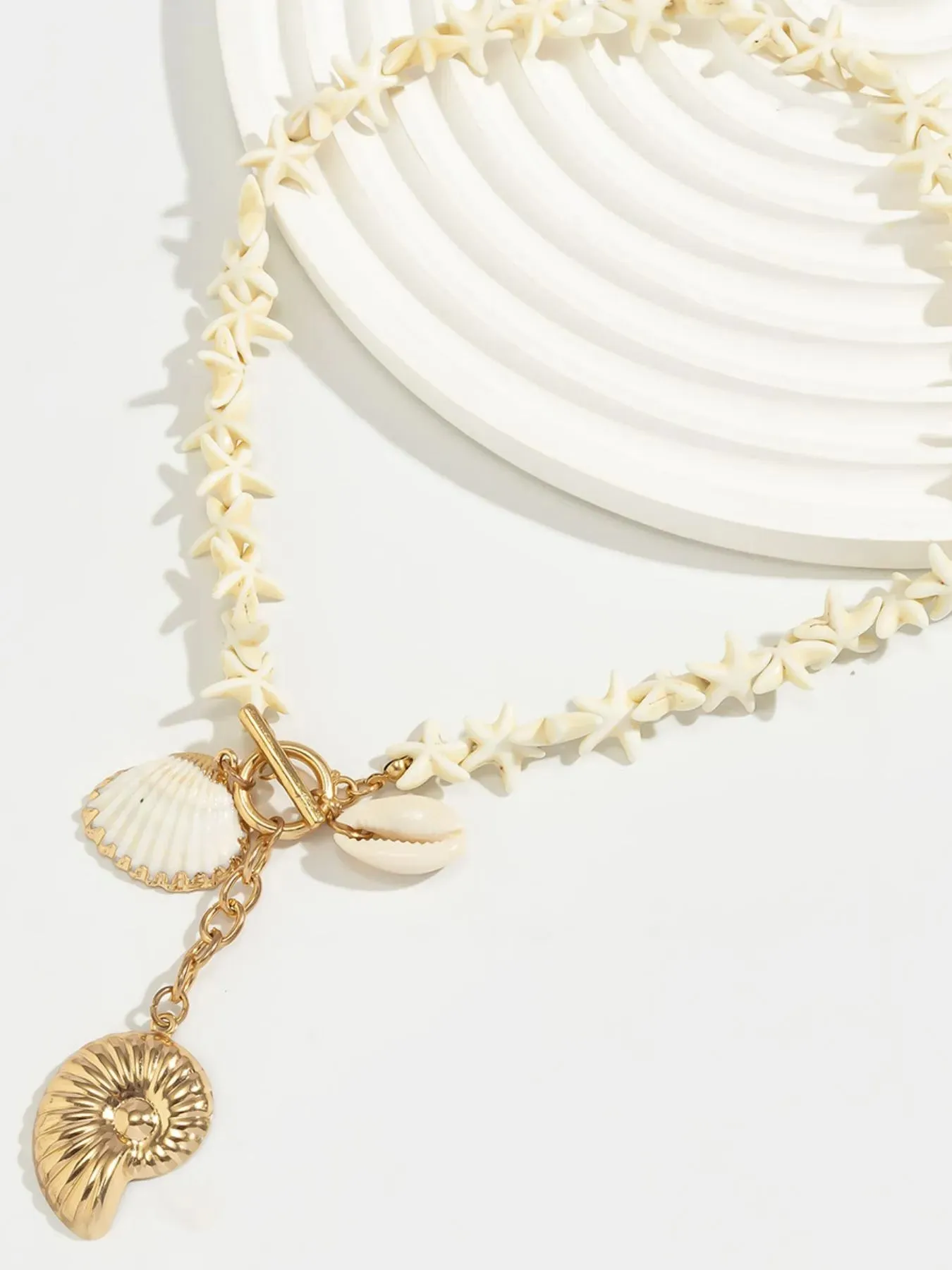 Starfish Shell Pendant Necklace sold by Gigi Laurent product image thumbnail 4
