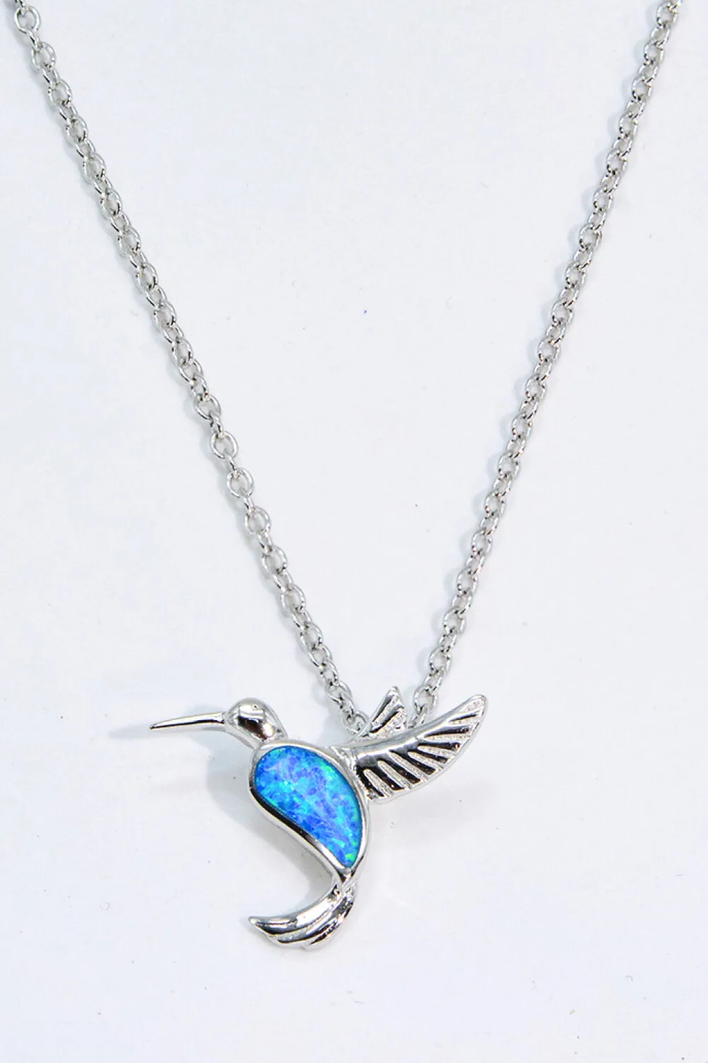 Opal Bird 925 Sterling Silver Necklace sold by Gigi Laurent product image thumbnail 5