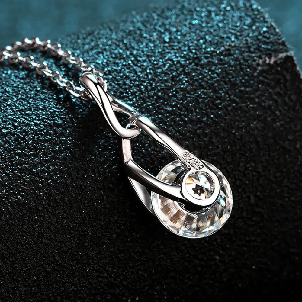 2 Carat Moissanite 925 Sterling Silver Necklace sold by Gigi Laurent product image thumbnail 2