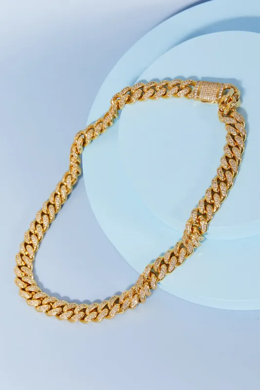 Brass Curb Chain Necklace sold by Gigi Laurent