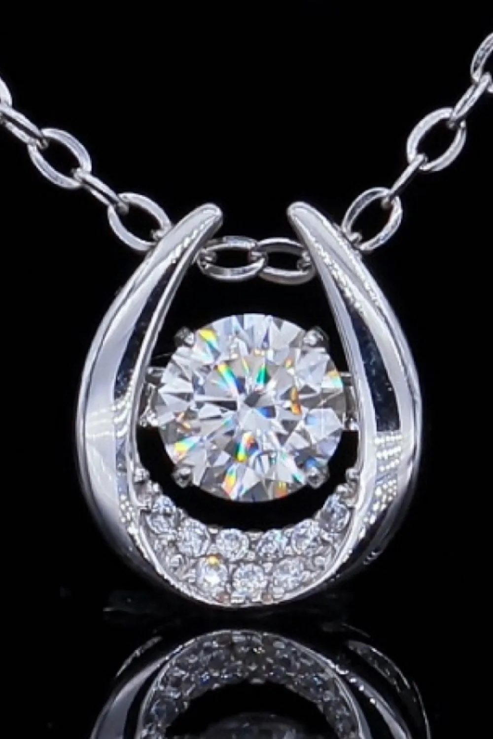 Moissanite Zircon Pendant Necklace sold by Gigi Laurent product image thumbnail 2