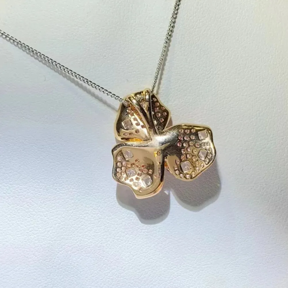 2 Carat Moissanite 925 Sterling Silver Pendant Necklace sold by Gigi Laurent product image thumbnail 2