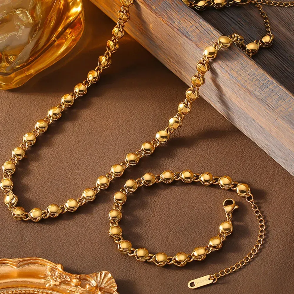 18K Gold-Plated Copper Necklace sold by Gigi Laurent product image thumbnail 4