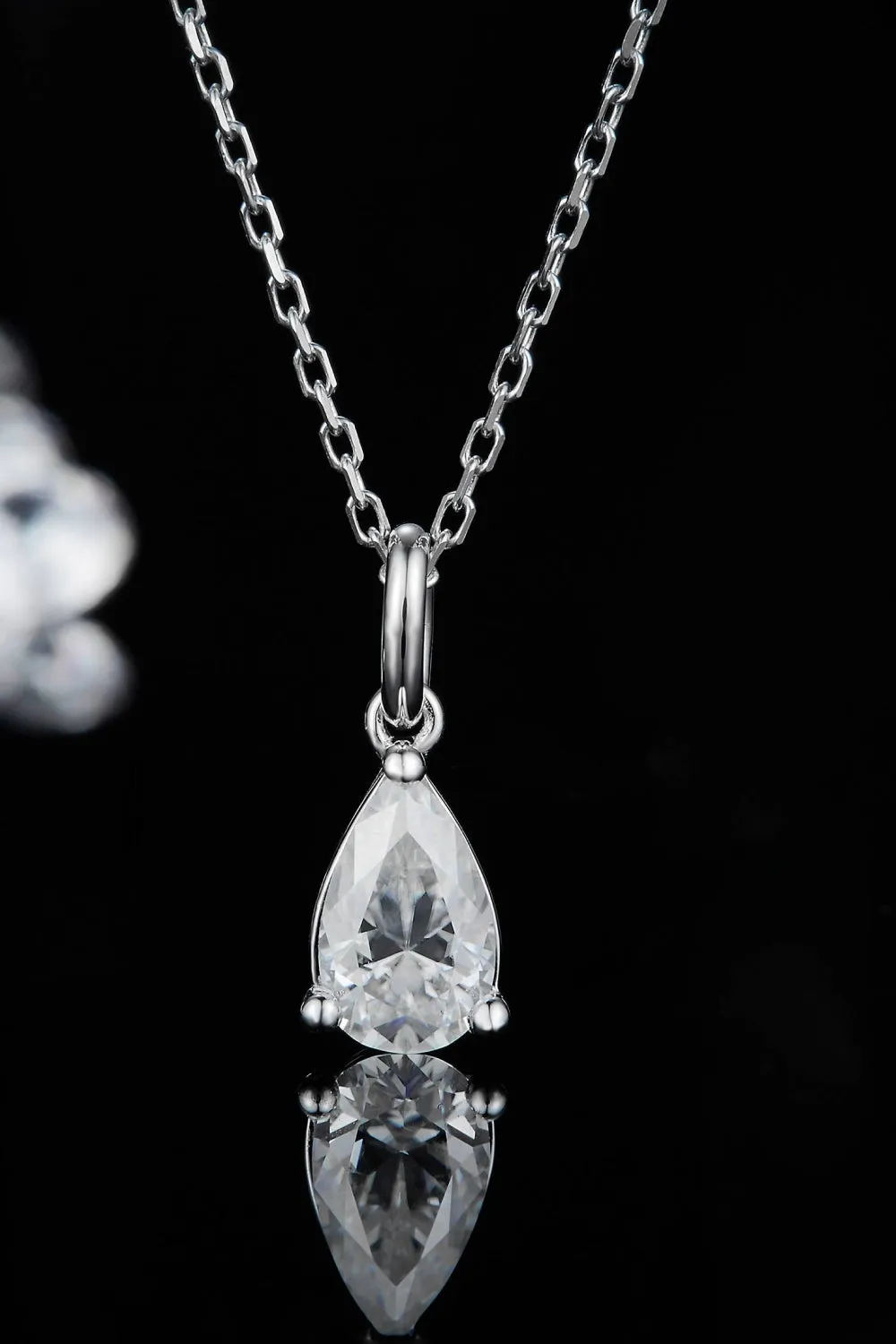 1 Carat Moissanite 925 Sterling Silver Necklace sold by Gigi Laurent