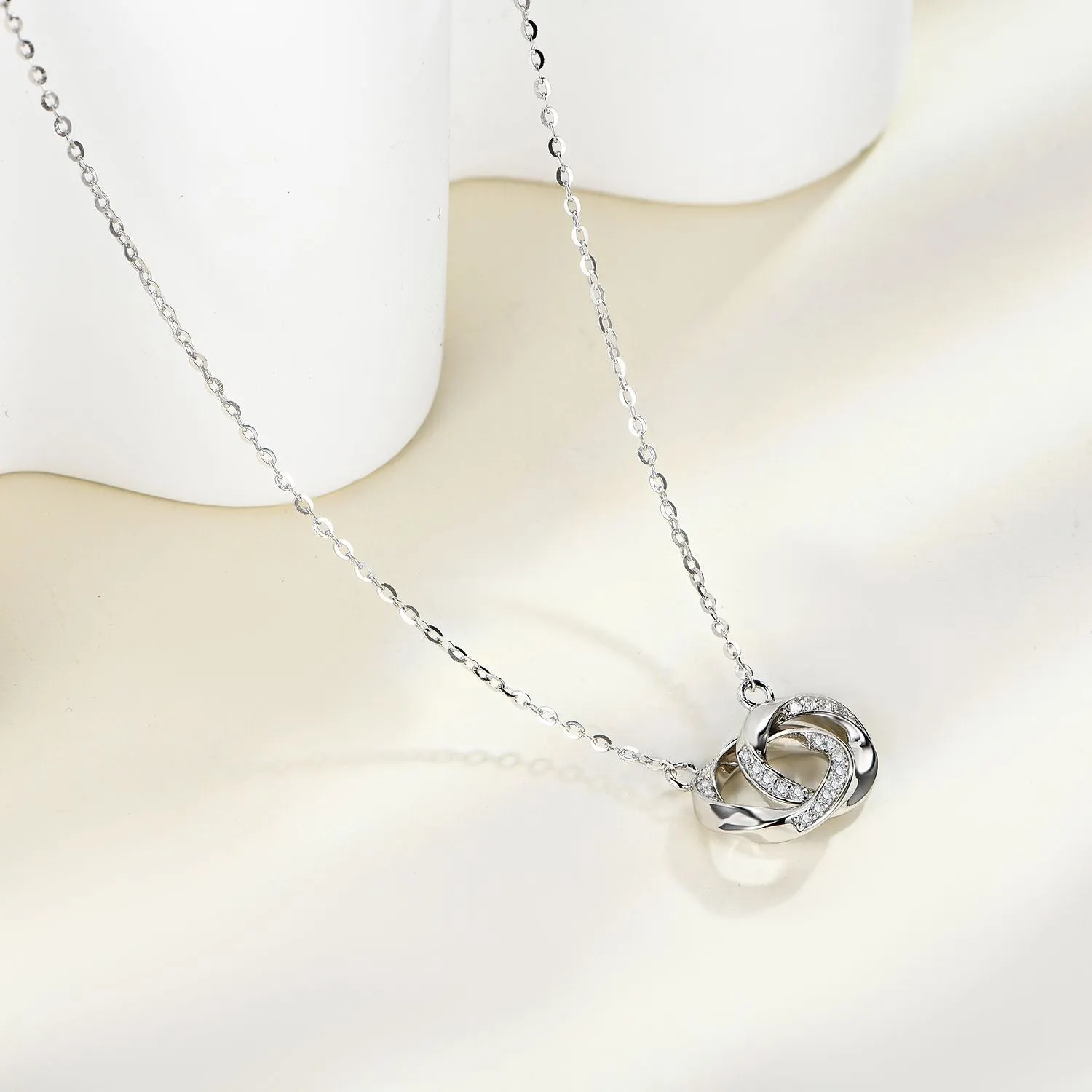 Moissanite 925 Sterling Silver Necklace sold by Gigi Laurent product image thumbnail 3