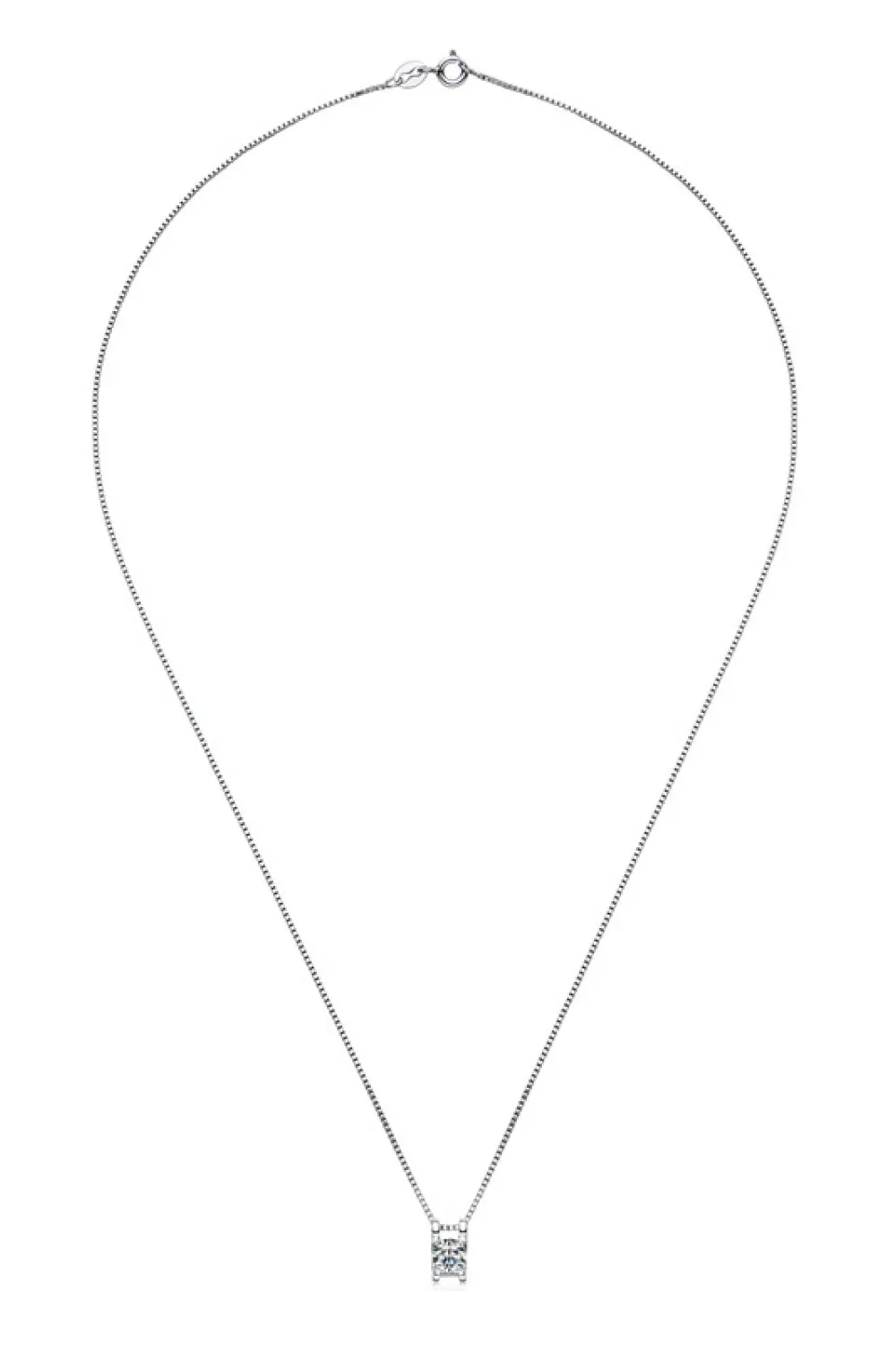 Moissanite 925 Sterling Silver Necklace sold by Gigi Laurent product image thumbnail 3