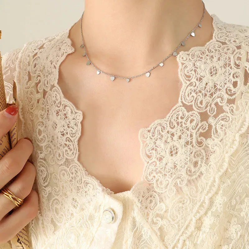 Titanium Steel Charm Necklace sold by Gigi Laurent product image thumbnail 3