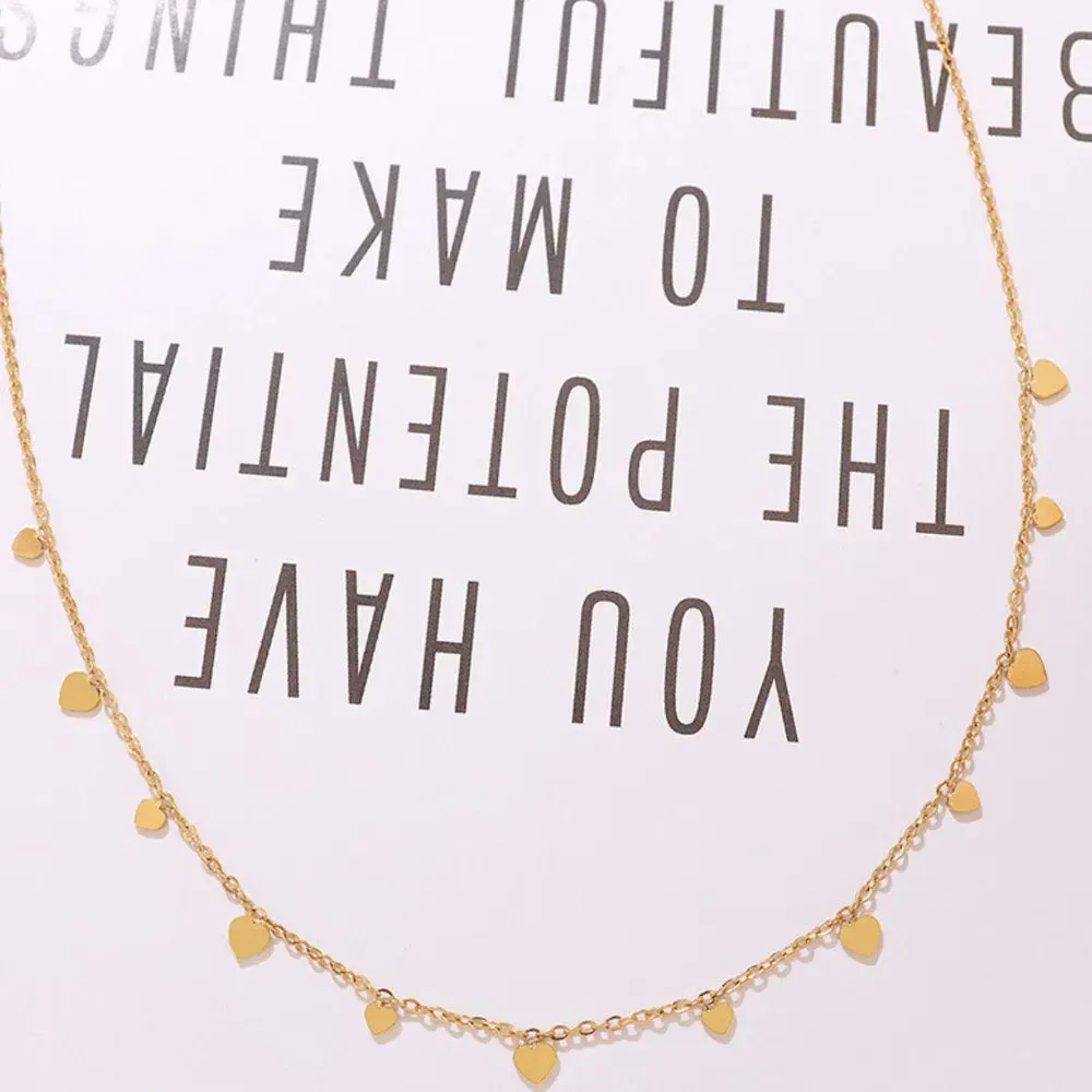 Titanium Steel Charm Necklace sold by Gigi Laurent product image thumbnail 4