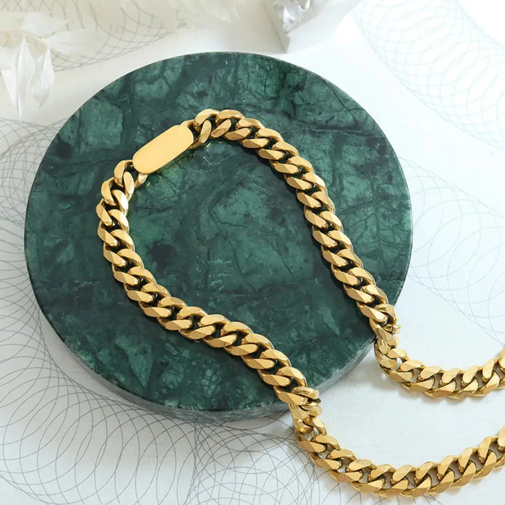 18K Gold-Plated Chain Necklace sold by Gigi Laurent product image thumbnail 2