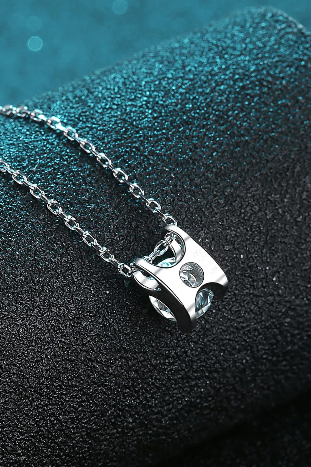 Moissanite 925 Sterling Silver Necklace sold by Gigi Laurent product image thumbnail 5