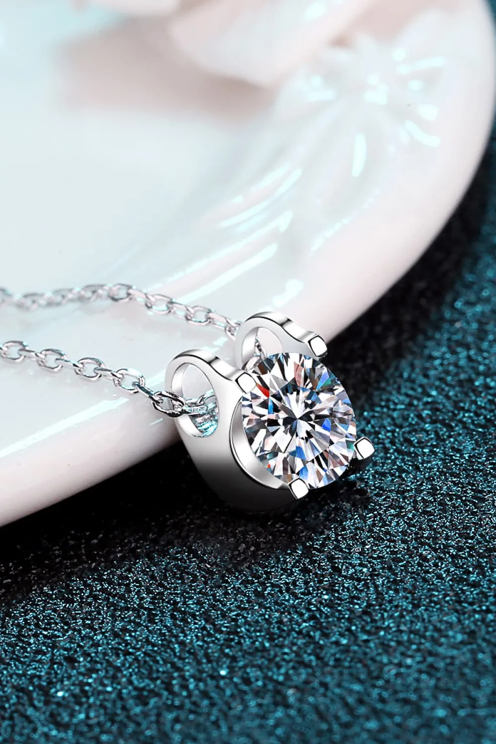 Moissanite 925 Sterling Silver Necklace sold by Gigi Laurent product image thumbnail 4