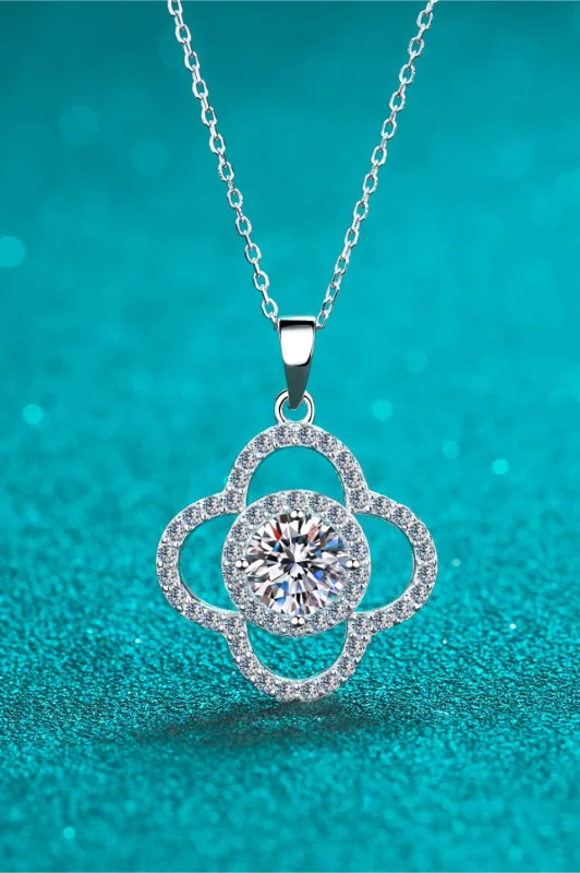 1 Carat Moissanite 925 Sterling Silver Necklace sold by Gigi Laurent