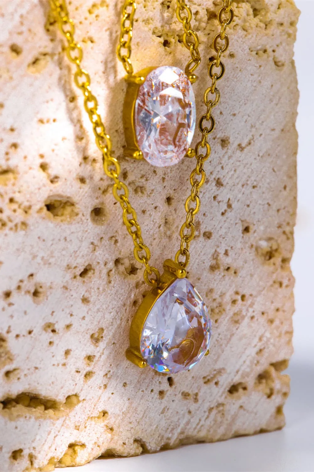 Stainless Steel Geometrical Shape Necklace sold by Gigi Laurent product image thumbnail 4