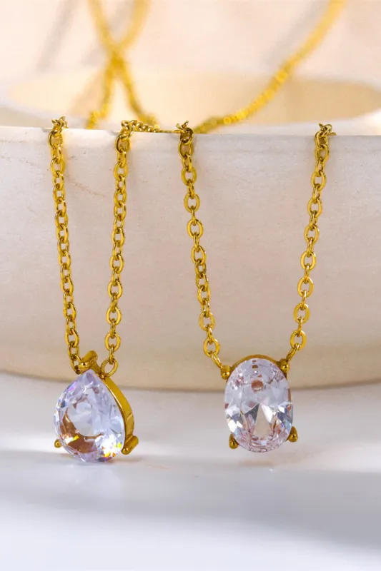 Stainless Steel Geometrical Shape Necklace sold by Gigi Laurent