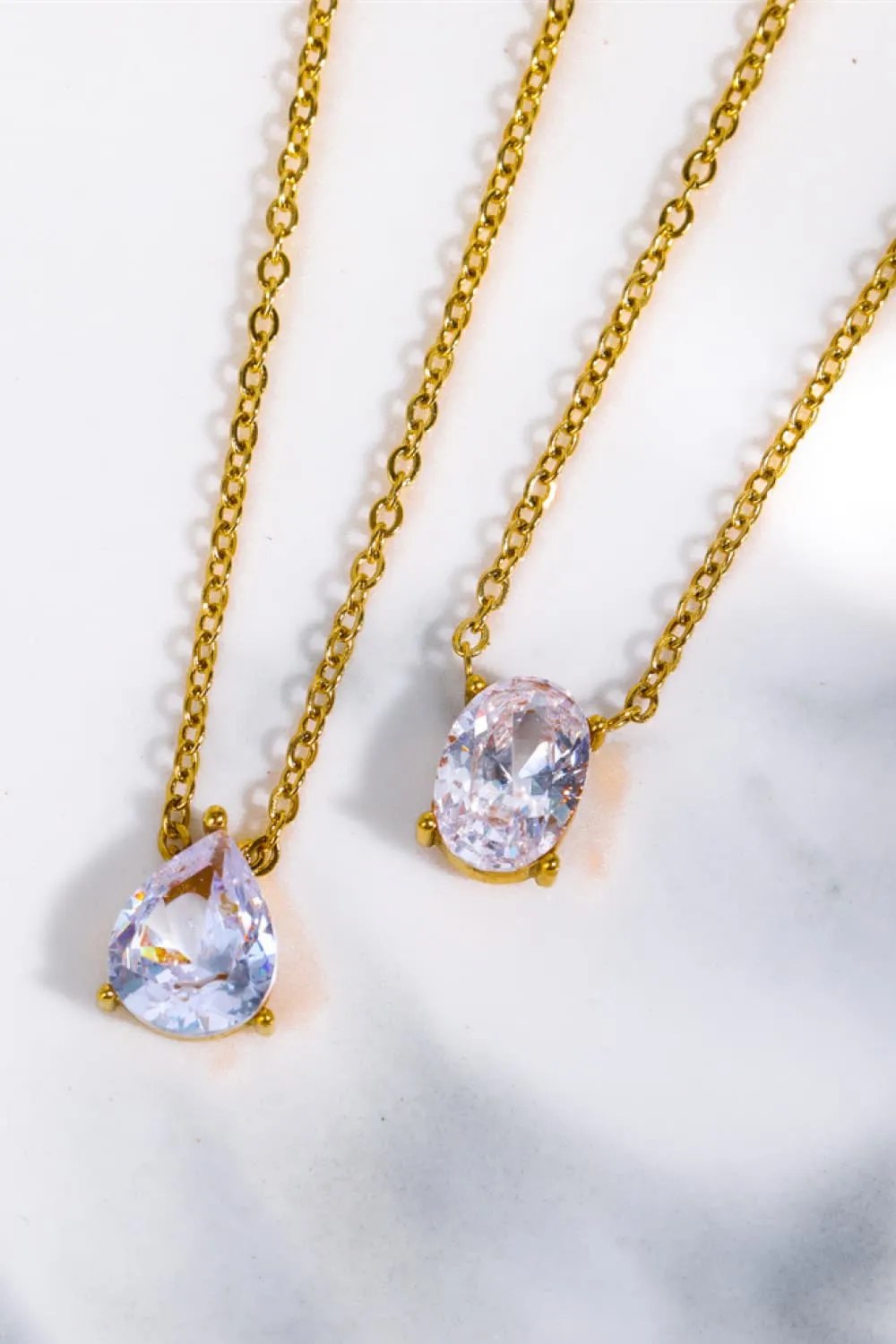 Stainless Steel Geometrical Shape Necklace sold by Gigi Laurent product image thumbnail 3