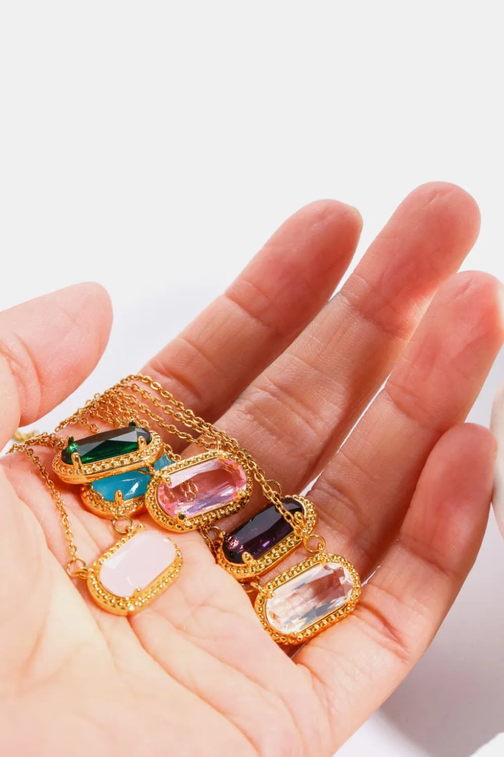 Copper 14K Gold-Plated Pendant Necklace sold by Gigi Laurent product image thumbnail 5