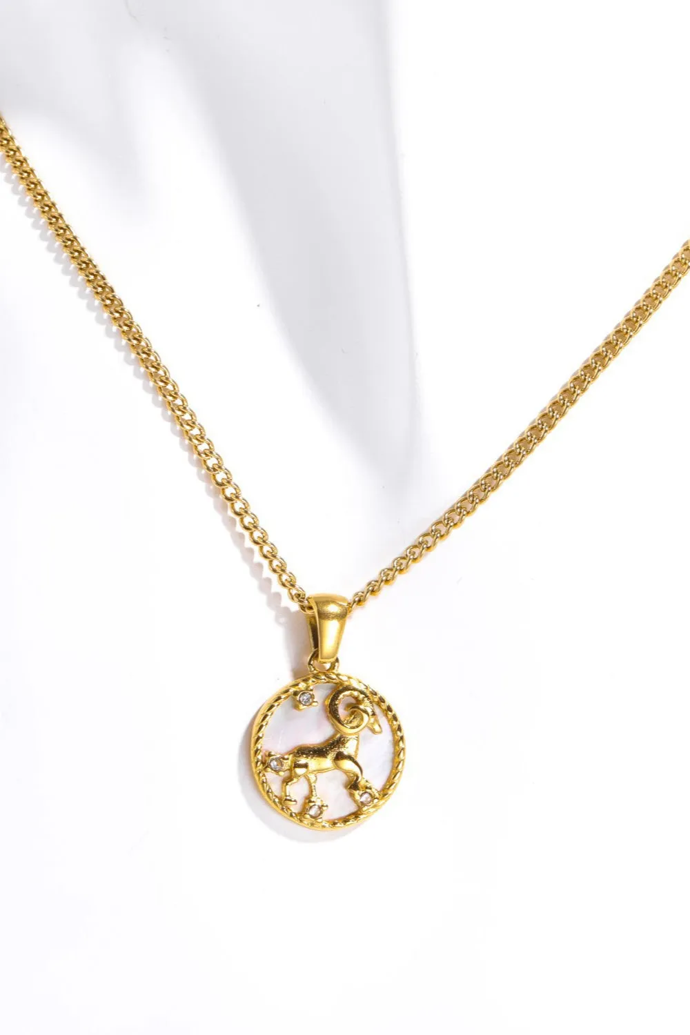 Constellation Pendant Stainless Steel Necklace sold by Gigi Laurent product image thumbnail 3