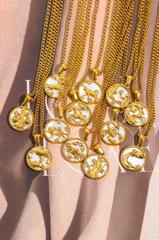 Constellation Pendant Stainless Steel Necklace sold by Gigi Laurent