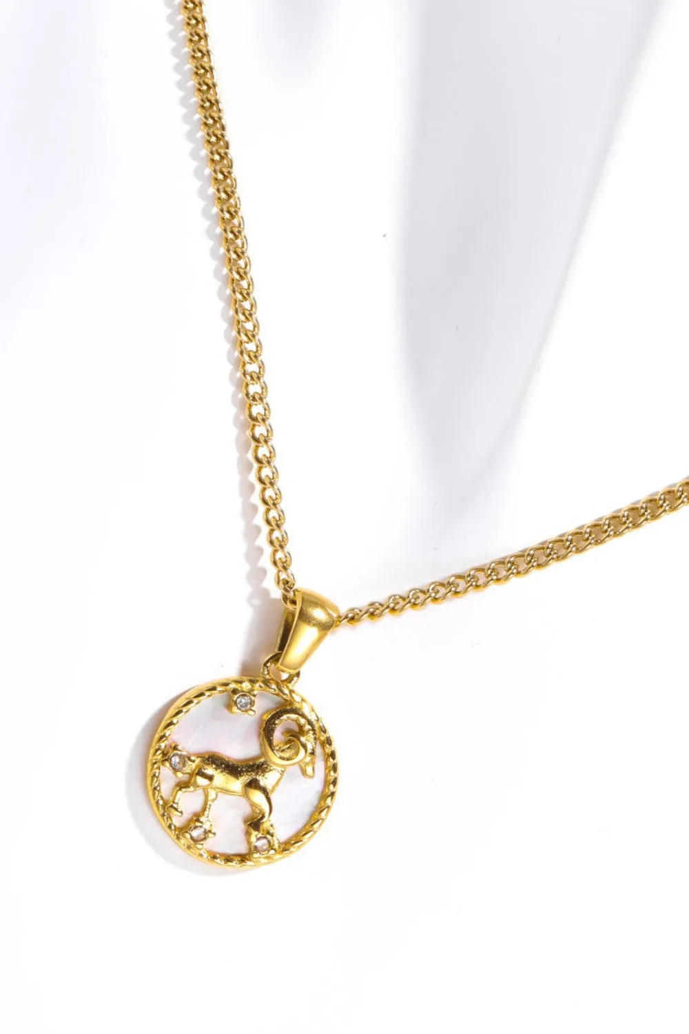 Constellation Pendant Stainless Steel Necklace sold by Gigi Laurent product image thumbnail 4