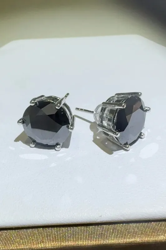 4 Carat  Moissanite 925 Sterling Silver Stud Earrings sold by Gigi Laurent