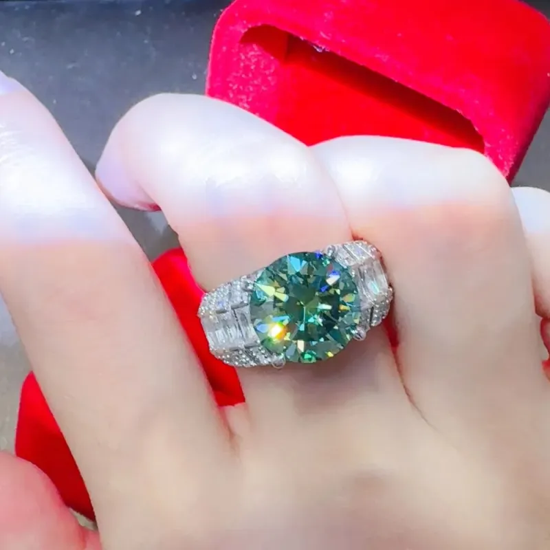 5 Carat Moissanite 925 Sterling Silver Ring sold by Gigi Laurent