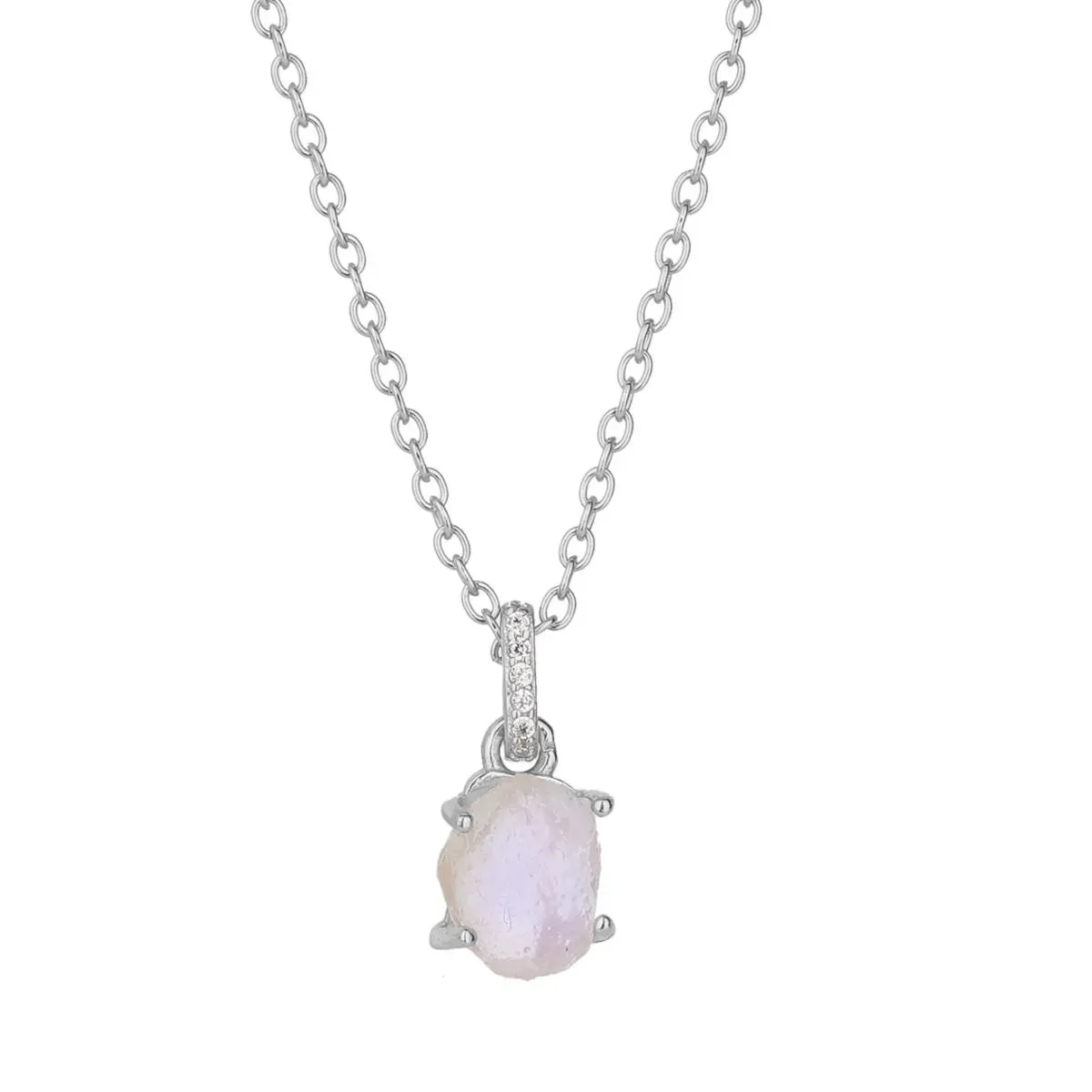 Moonstone 925 Sterling Silver Necklace sold by Gigi Laurent product image thumbnail 4