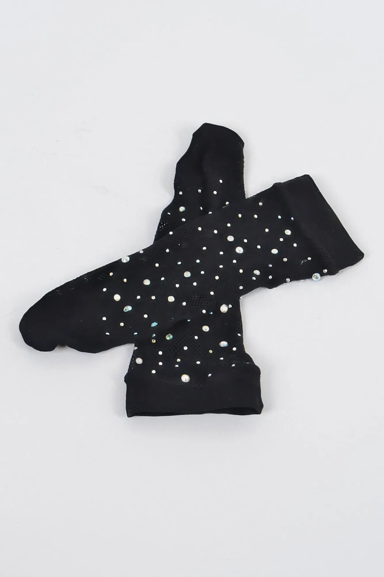 Rhinestone Mesh Socks sold by Gigi Laurent product image thumbnail 3