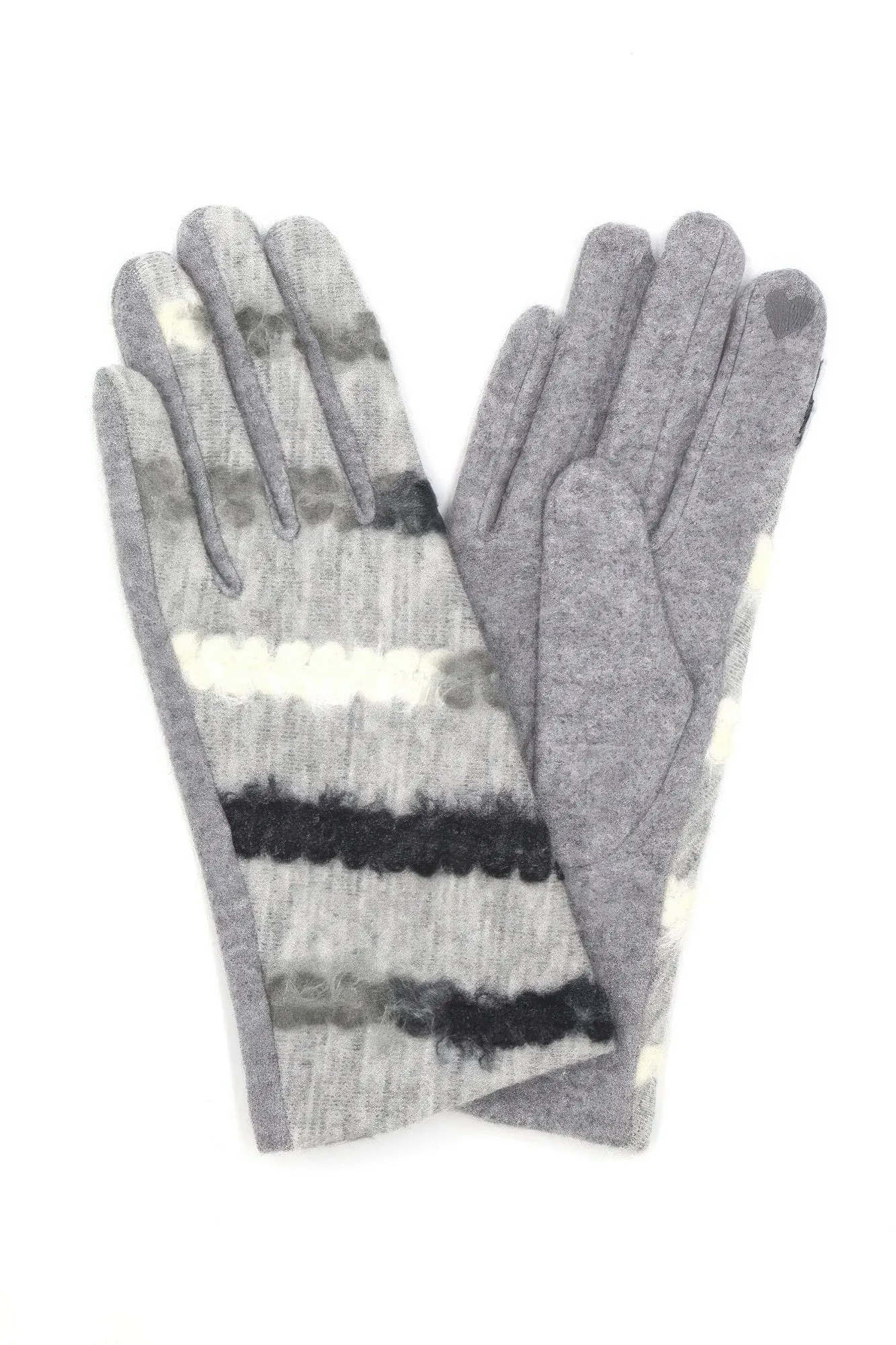 Multi Color Yarn Pattern Smart Touch Gloves sold by Gigi Laurent product image thumbnail 2