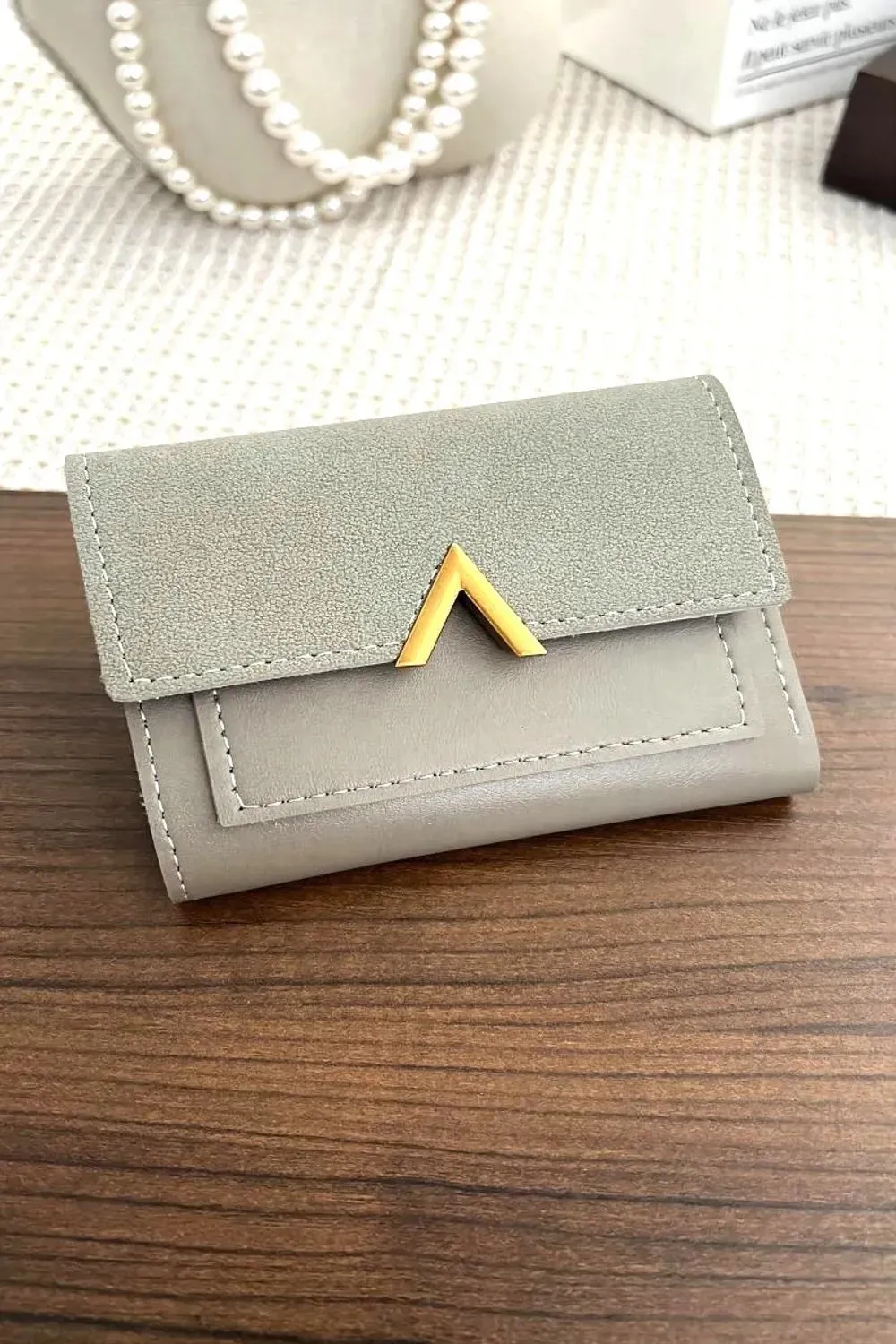 Zenana Compact Trifold Wallet sold by Gigi Laurent product image thumbnail 5