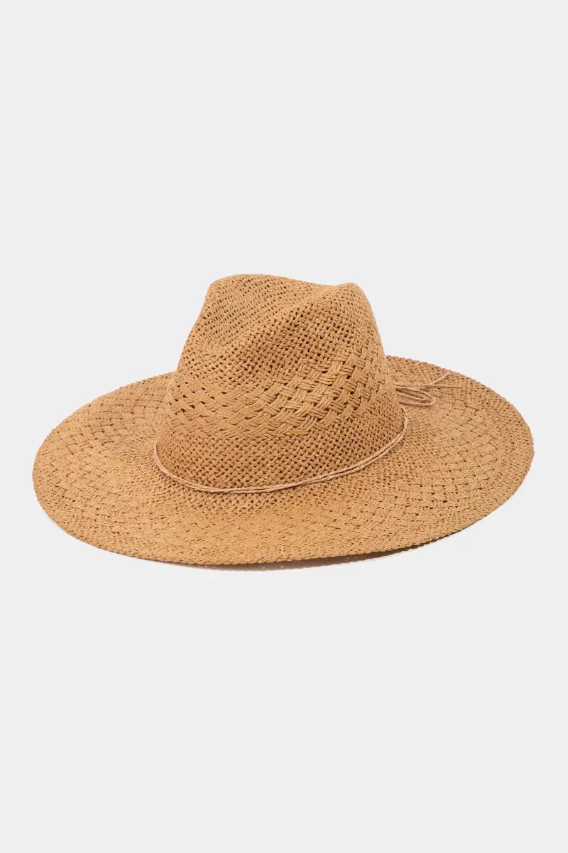 Fame Straw Braided Sun Hat sold by Gigi Laurent product image thumbnail 4