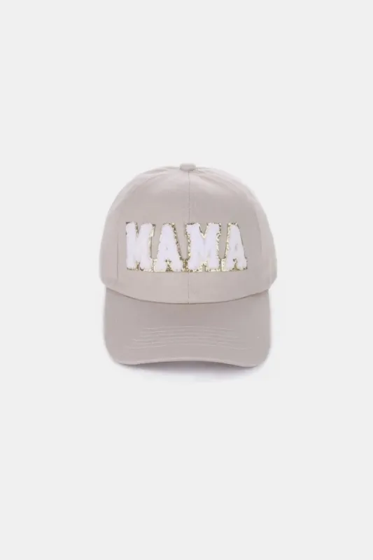 MAMA Chenille Patch Baseball Cap sold by Gigi Laurent