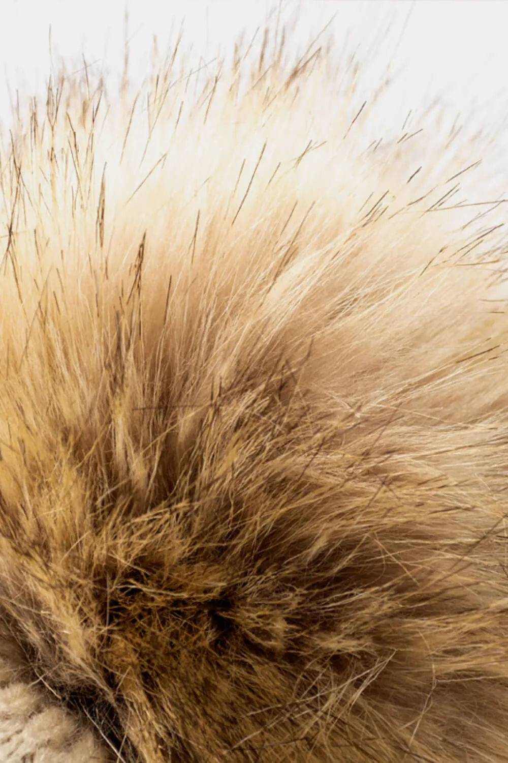 Leopard Pom-Pom Cuffed Beanie sold by Gigi Laurent product image thumbnail 5