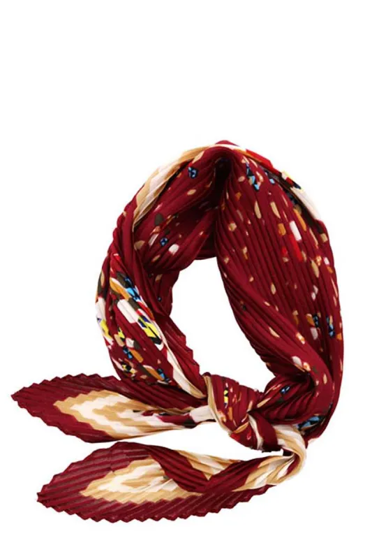 Stylish Fleeted Floral Print Bandanna sold by Gigi Laurent