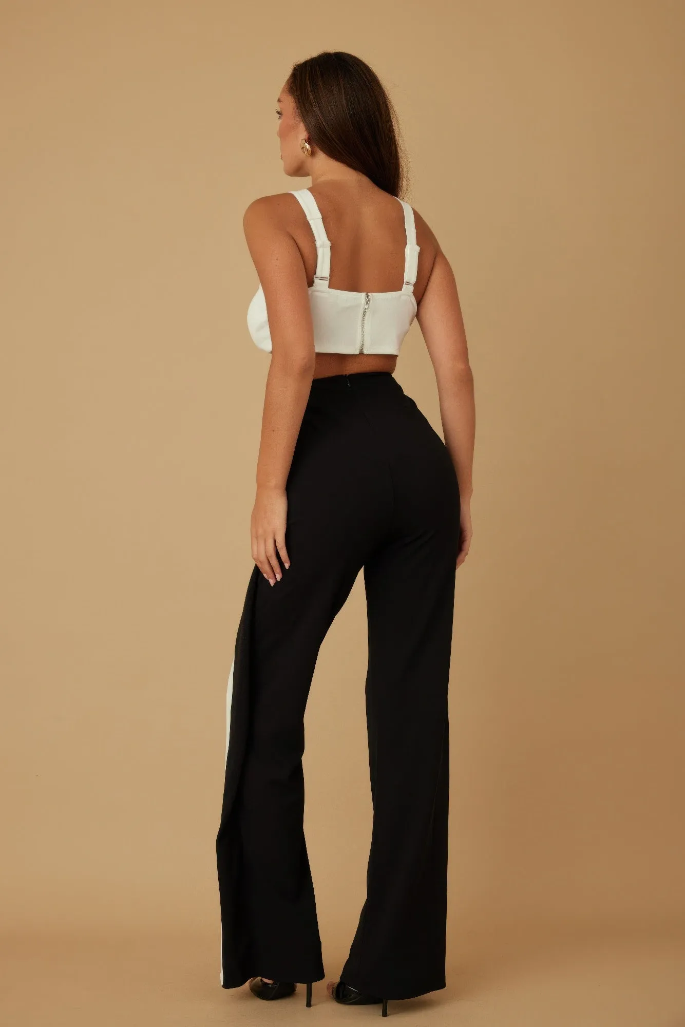 X Ribbon Open Jumpsuit sold by Gigi Laurent product image thumbnail 5