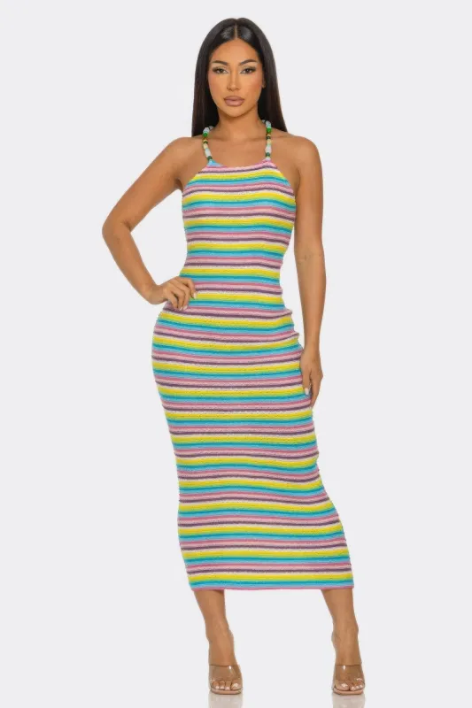 Samantha Midi Dress sold by Gigi Laurent