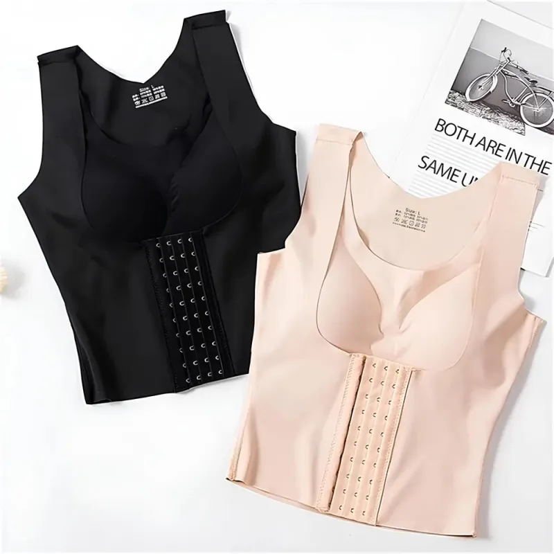 Basic Bae Scoop Neck Shapewear Tank with Removable Paddings sold by Gigi Laurent