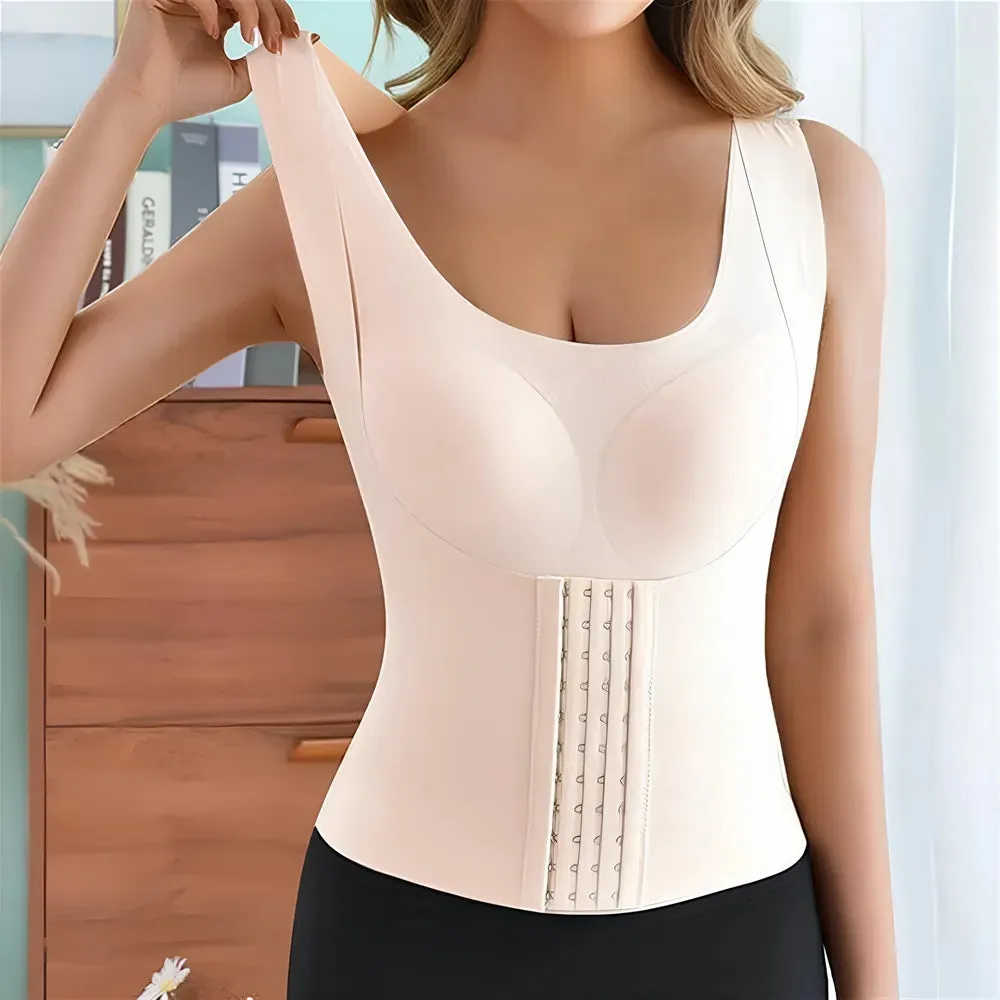 Basic Bae Scoop Neck Shapewear Tank with Removable Paddings sold by Gigi Laurent product image thumbnail 2