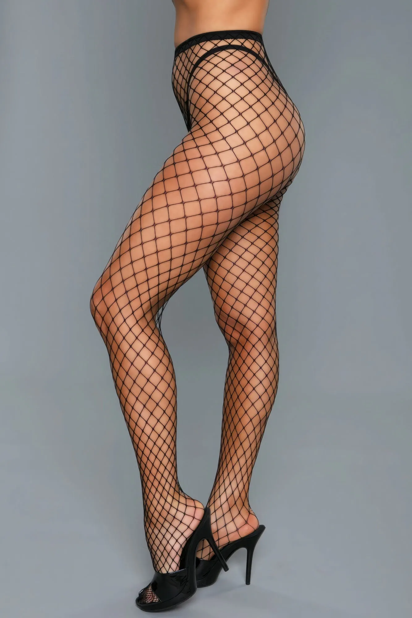 Oversized Fishnet Pantyhose. (thong Not Included) sold by Gigi Laurent product image thumbnail 2