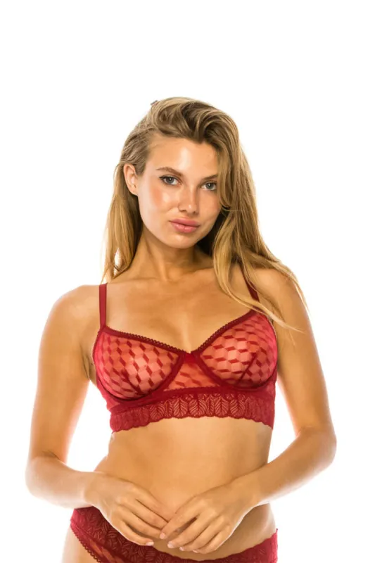 Mesh Underwire Bra sold by Gigi Laurent