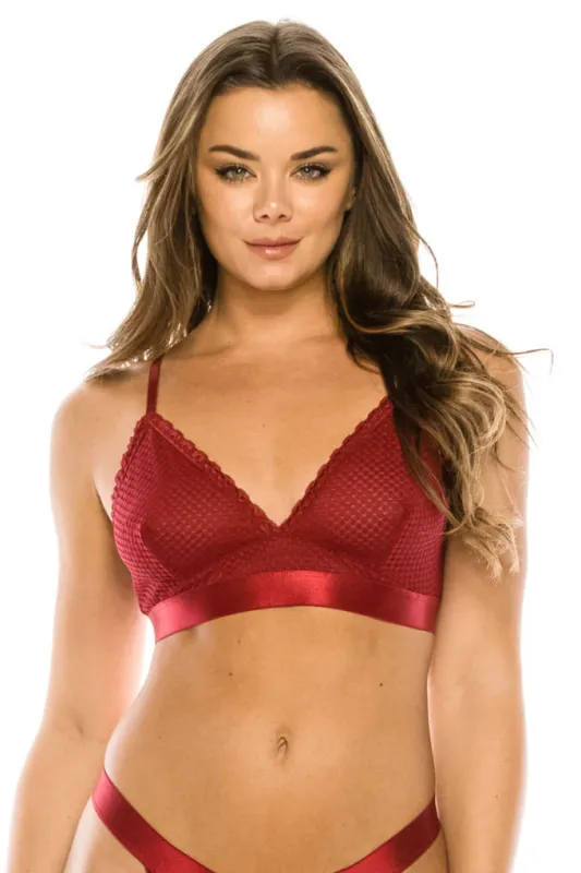 Lace Triangle Bralette sold by Gigi Laurent