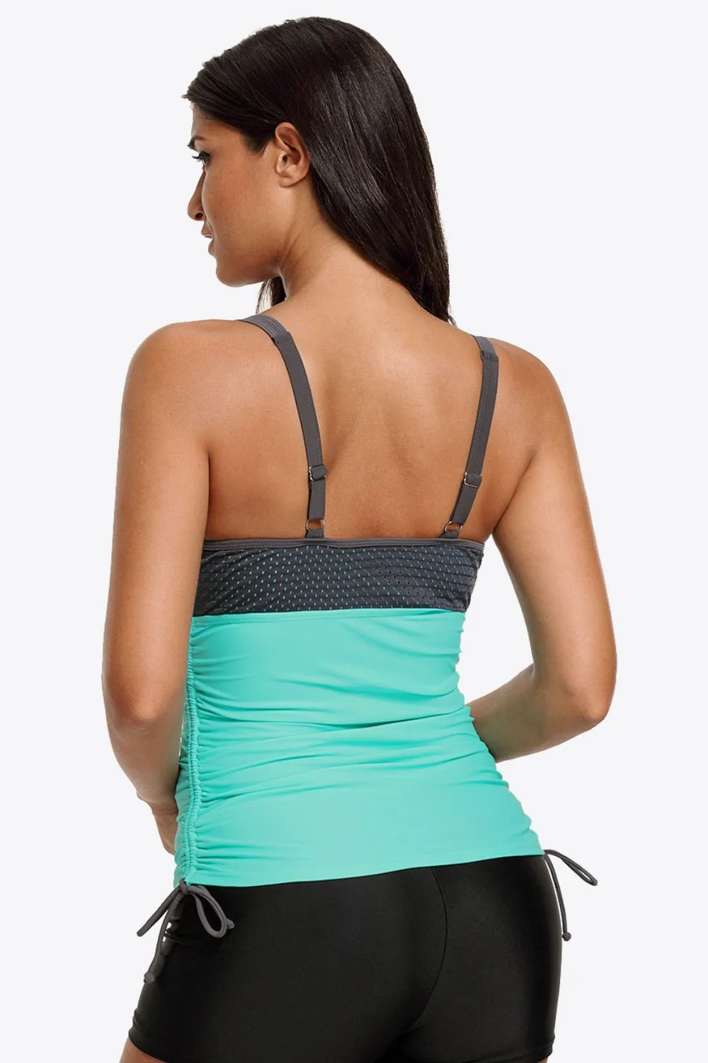 Contrast Sweetheart Neck Swim Cami sold by Gigi Laurent product image thumbnail 2